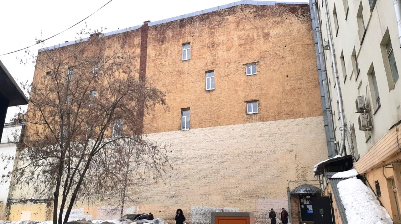 фасад дома, здание по адресу г Москва, Страстной б-р, д 4 стр 2